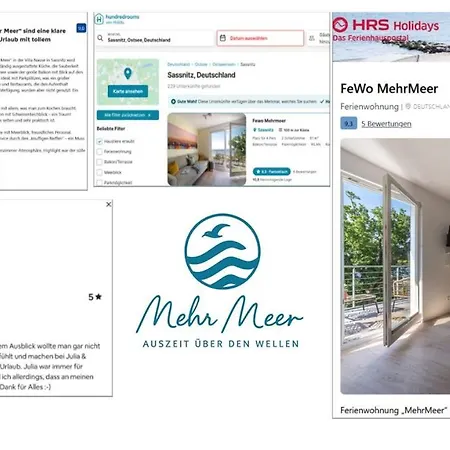 Mehrmeer Dg Mit Sauna Pool Fitness Appartement